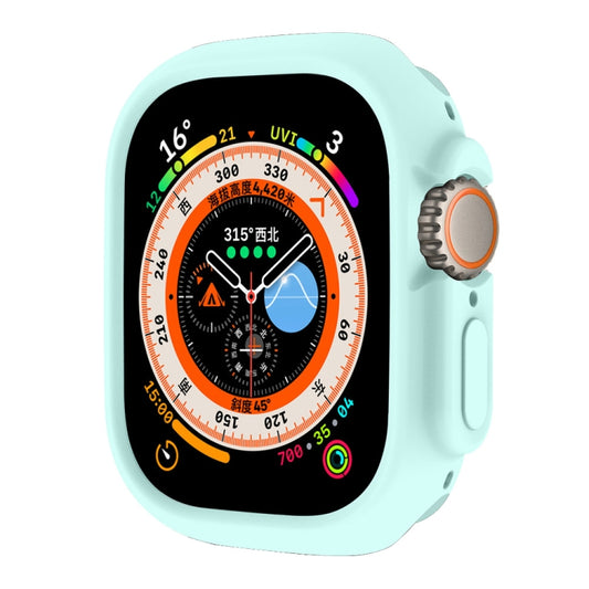 For Apple Watch Ultra 3 / 2 / 1 49mm ENKAY Solid Color Protective Soft TPU Frame Case(Light Blue) by ENKAY