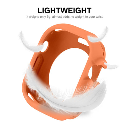 For Apple Watch Ultra 3 / 2 / 1 49mm ENKAY Solid Color Protective Soft TPU Frame Case(Purple) by ENKAY