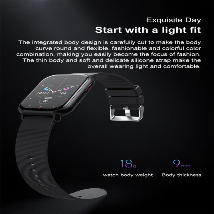 ZW32 1.85 inch Color Screen Smart Watch,Support Heart Rate Monitoring/Blood Pressure Monitoring(Pink) by bashfashion