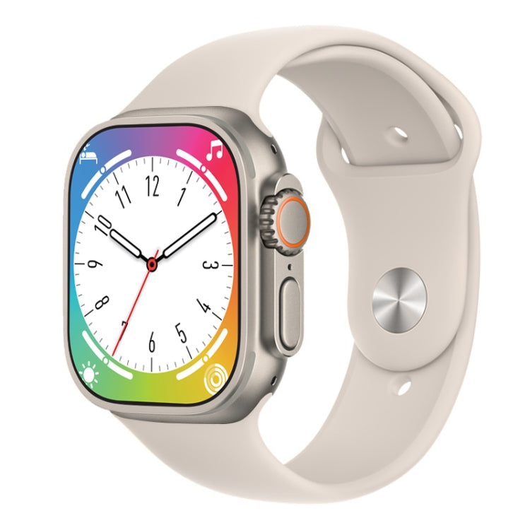 YS8 Ultra 2.05 inch Color Screen Smart Watch,Support Heart Rate Monitoring/Blood Pressure Monitoring(Pink) by bashfashion