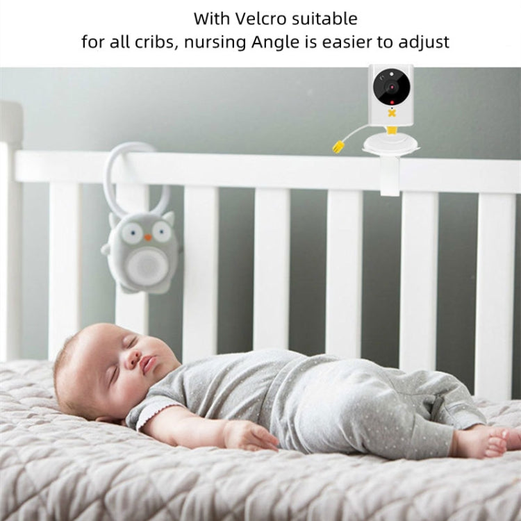 855P 2.4 inch Home Wireless Yellow Baby Monitor with Baby Surveillance Camera(AU Plug) by bashfashion