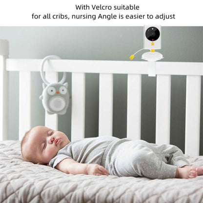 855P 2.4 inch Home Wireless Yellow Baby Monitor with Baby Surveillance Camera(UK Plug) by bashfashion