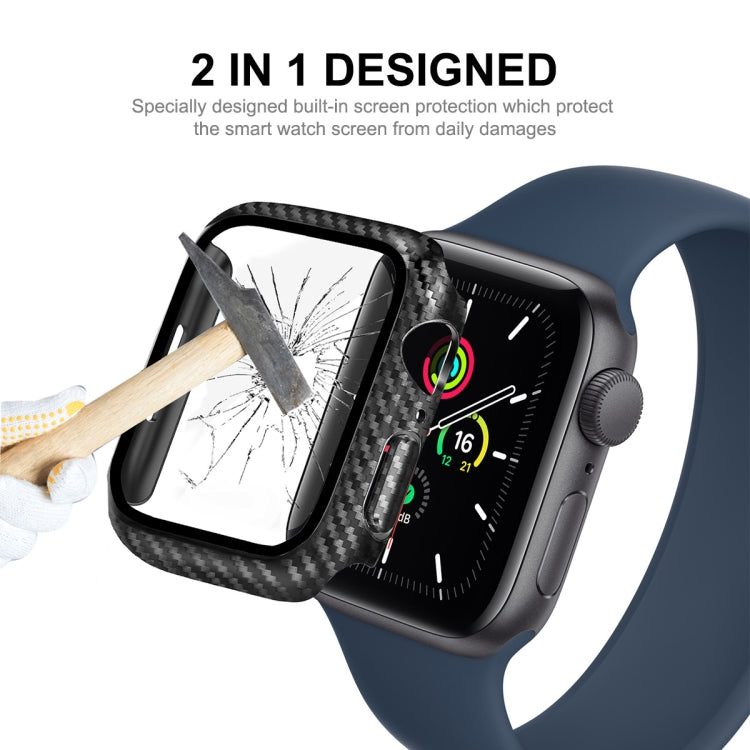 For Apple Watch Series 9 / 8 / 7 41mm ENKAY Hat-Prince Waterproof Full Coverage PC Frame + 9H Tempered Glass Case by ENKAY