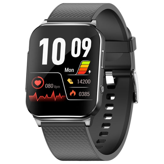EP03 1.83 inch Color Screen Smart Watch,Support Heart Rate Monitoring / Blood Pressure Monitoring(Black) by bashfashion