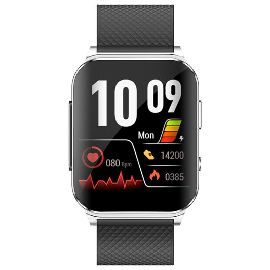 EP03 1.83 inch Color Screen Smart Watch,Support Heart Rate Monitoring / Blood Pressure Monitoring(Silver) by bashfashion