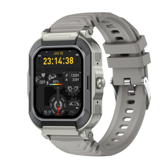 H30 1.91 inch Color Screen Smart Watch,Support Heart Rate Monitoring / Blood Pressure Monitoring(Silver) by bashfashion