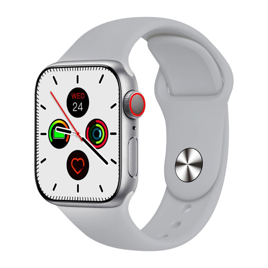 WS88 1.96 inch Color Screen Smart Watch,Support Heart Rate Monitoring / Blood Pressure Monitoring(Silver) by bashfashion