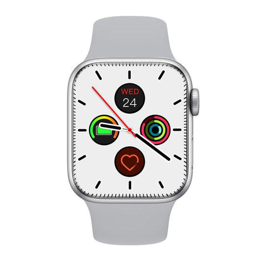 WS88 1.96 inch Color Screen Smart Watch,Support Heart Rate Monitoring / Blood Pressure Monitoring(Silver) by bashfashion