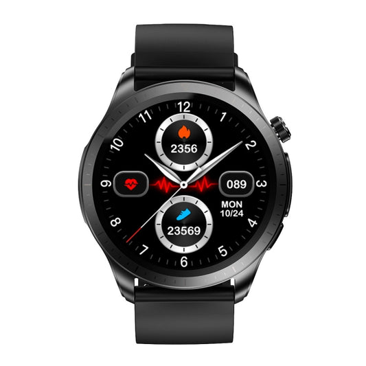 E420 1.39 inch Color Screen Smart Watch,Silicone Strap,Support Heart Rate Monitoring / Blood Pressure Monitoring(Black) by bashfashion
