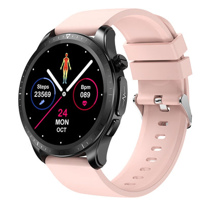 E420 1.39 inch Color Screen Smart Watch,Silicone Strap,Support Heart Rate Monitoring / Blood Pressure Monitoring(Pink) by bashfashion