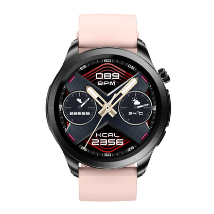 E420 1.39 inch Color Screen Smart Watch,Silicone Strap,Support Heart Rate Monitoring / Blood Pressure Monitoring(Pink) by bashfashion