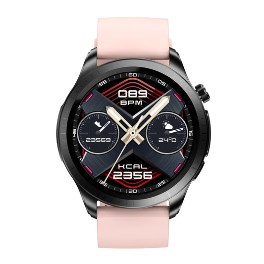 E420 1.39 inch Color Screen Smart Watch,Silicone Strap,Support Heart Rate Monitoring / Blood Pressure Monitoring(Pink) by bashfashion