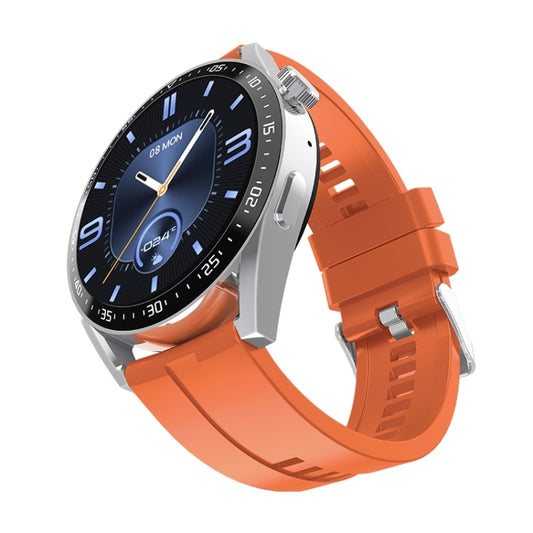 EC33 Pro 1.48 inch Color Screen Smart Watch,Support Heart Rate Monitoring / Blood Pressure Monitoring(Orange) by bashfashion