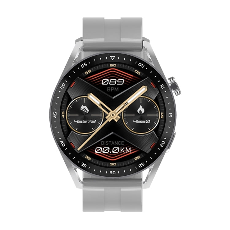 EC33 Pro 1.48 inch Color Screen Smart Watch,Support Heart Rate Monitoring / Blood Pressure Monitoring(Silver) by bashfashion