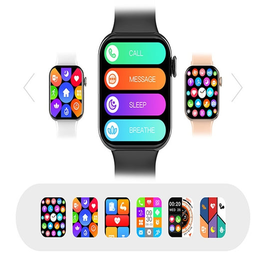 E700 1.86 inch Color Screen Smart Watch,Support Heart Rate Monitoring / Blood Pressure Monitoring(Gold) by bashfashion