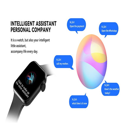 E700 1.86 inch Color Screen Smart Watch,Support Heart Rate Monitoring / Blood Pressure Monitoring(Gold) by bashfashion