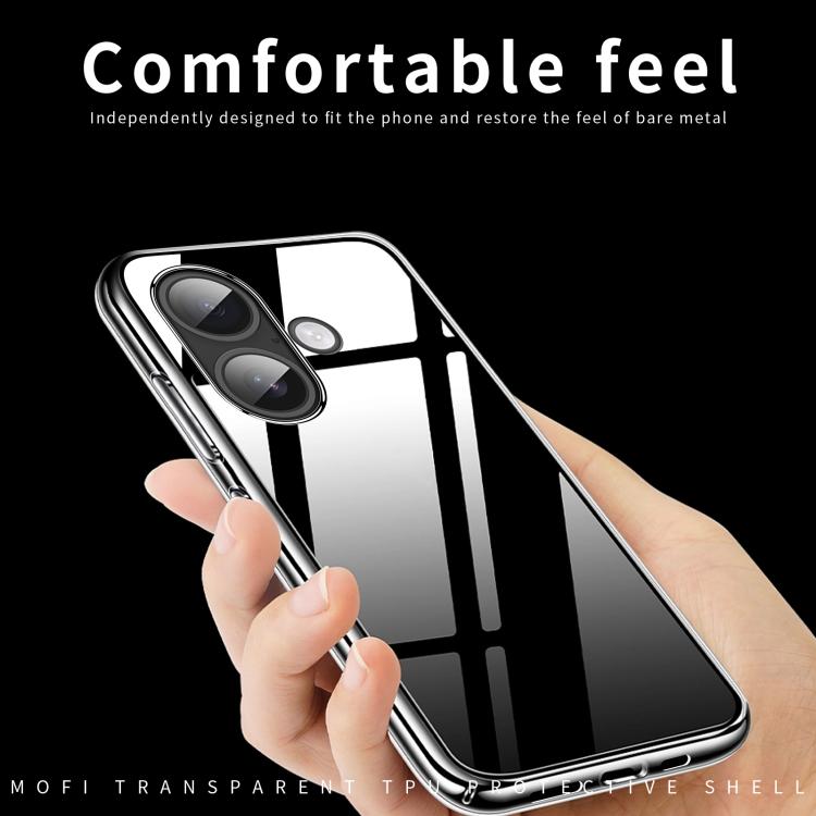 For iPhone 17 MOFI Ming Series Ultra-thin TPU Phone Case(Transparent) by MOFI