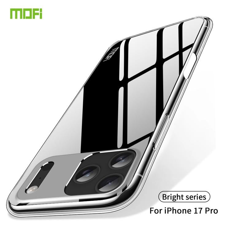 For iPhone 17 Pro MOFI Ming Series Ultra-thin TPU Phone Case(Transparent) by MOFI