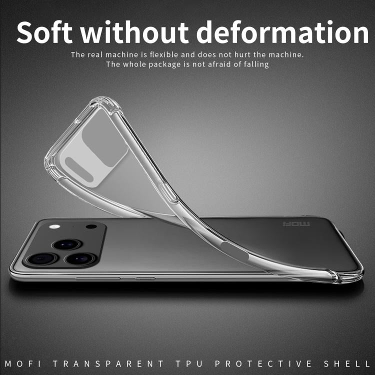 For iPhone 17 Pro MOFI Ming Series Ultra-thin TPU Phone Case(Transparent) by MOFI