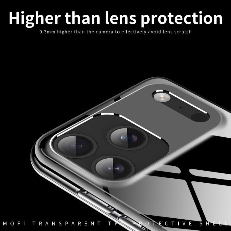 For iPhone 17 Pro MOFI Ming Series Ultra-thin TPU Phone Case(Transparent) by MOFI