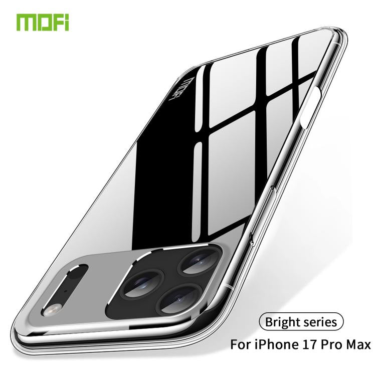 For iPhone 17 Pro Max MOFI Ming Series Ultra-thin TPU Phone Case(Transparent) by MOFI