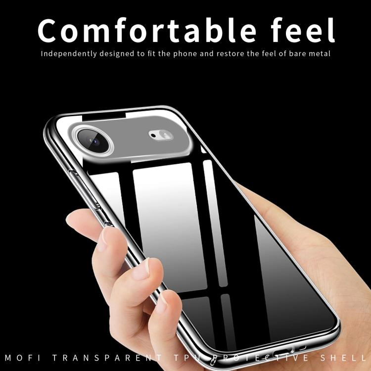 For iPhone Air MOFI Ming Series Ultra-thin TPU Phone Case(Transparent) by MOFI