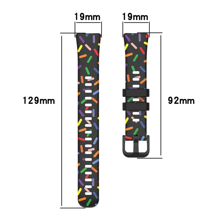 For Huawei Band 8 / 9 ENKAY Hat-Prince Full Coverage Screen Protector + Adjsutable Silicone Sport Loop Strap Watchband(Pink) by ENKAY