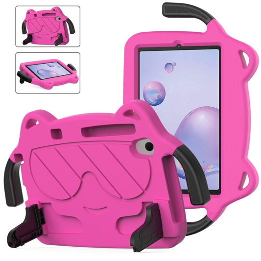 For Sumsung Galaxy Tab A 8.4 2020 T307/T307u Ice Baby EVA Shockproof Hard PC Tablet Case(Rose Red+Black) by bashfashion