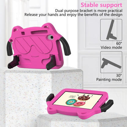 For Sumsung Galaxy Tab A 8.4 2020 T307/T307u Ice Baby EVA Shockproof Hard PC Tablet Case(Rose Red+Black) by bashfashion