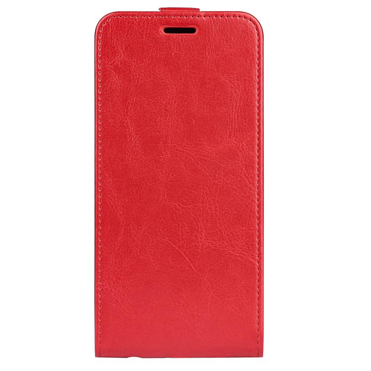 For iPhone 16e R64 Texture Single Vertical Flip Leather Phone Case(Red) by bashfashion
