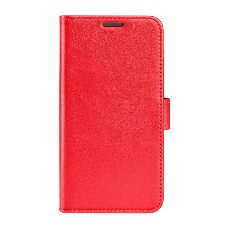 For iPhone 16e R64 Texture Horizontal Flip Leather Phone Case(Red) by bashfashion