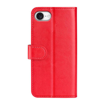 For iPhone 16e R64 Texture Horizontal Flip Leather Phone Case(Red) by bashfashion