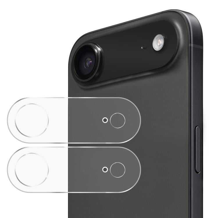 For iPhone Air 2pcs ENKAY Hat-Prince 9H Rear Camera Lens Tempered Glass Film by ENKAY