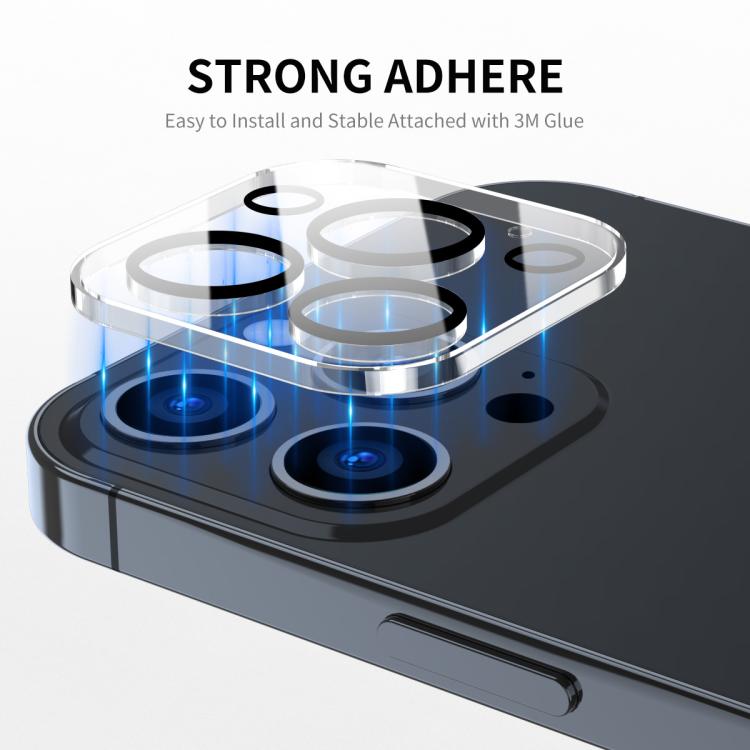 For iPhone Air 2pcs ENKAY Hat-Prince 9H Rear Camera Lens Tempered Glass Film by ENKAY