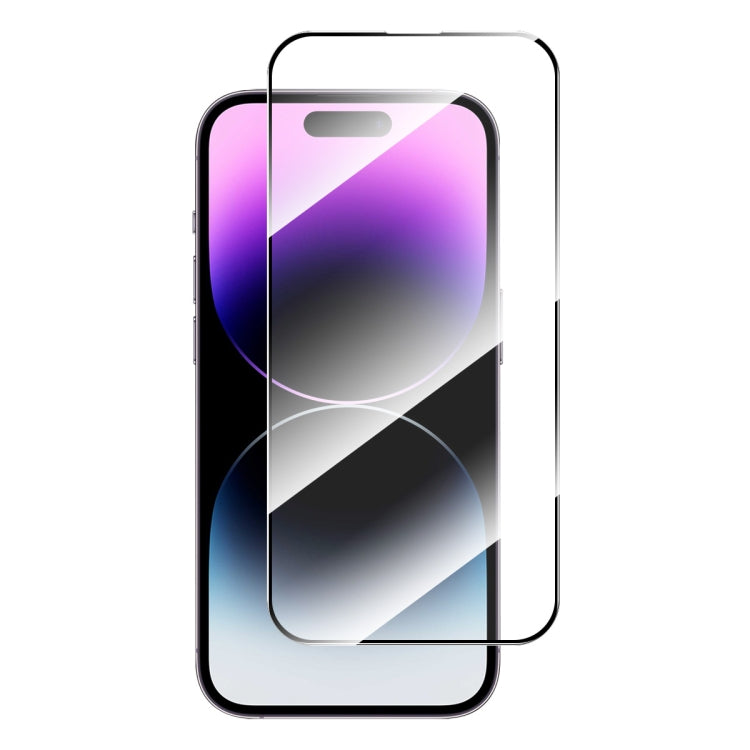 For iPhone 16 ENKAY Full Glue High Aluminum-silicon Tempered Glass Film by ENKAY