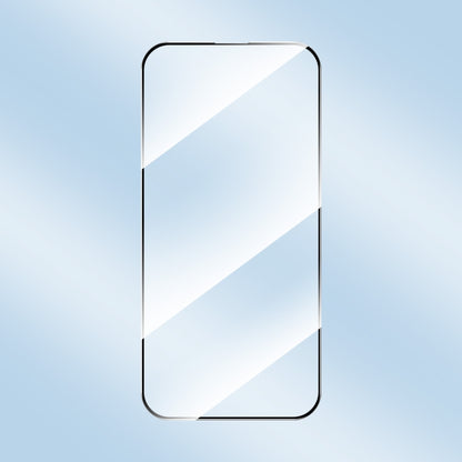 For iPhone 16 2pcs ENKAY Full Glue High Aluminum-silicon Tempered Glass Film by ENKAY