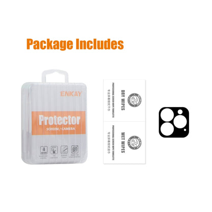 For iPhone 16 Pro / 16 Pro Max ENKAY Hat-Prince 9H Rear Camera Lens Tempered Glass Film by ENKAY