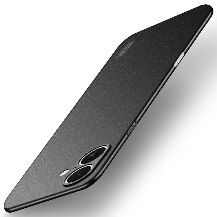 For iPhone 17 MOFI Fandun Series Frosted PC Ultra-thin All-inclusive Phone Case(Black) by MOFI