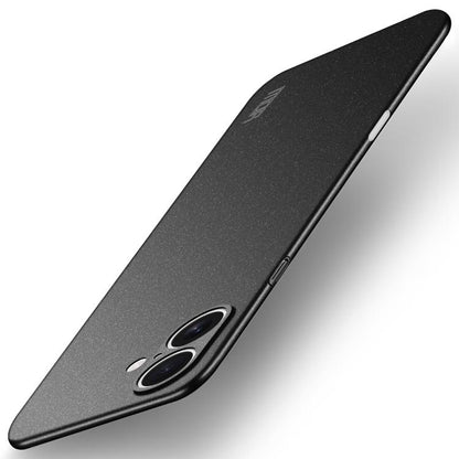 For iPhone 17 MOFI Fandun Series Frosted PC Ultra-thin All-inclusive Phone Case(Black) by MOFI