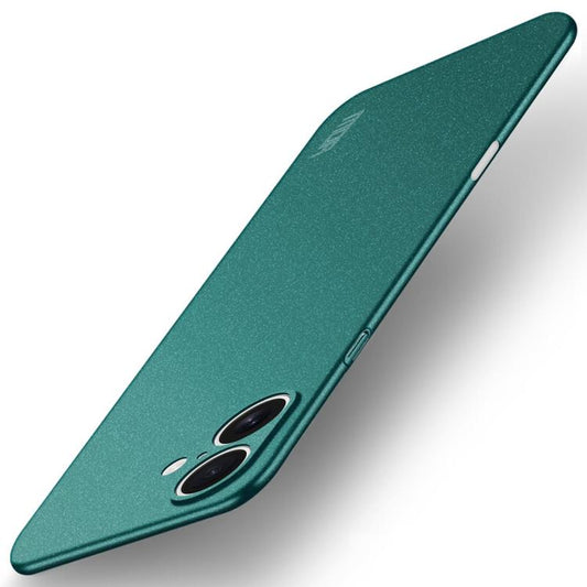 For iPhone 17 MOFI Fandun Series Frosted PC Ultra-thin All-inclusive Phone Case(Green) by MOFI