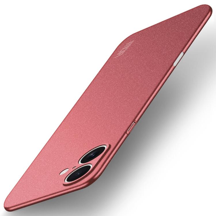 For iPhone 17 MOFI Fandun Series Frosted PC Ultra-thin All-inclusive Phone Case(Red) by MOFI