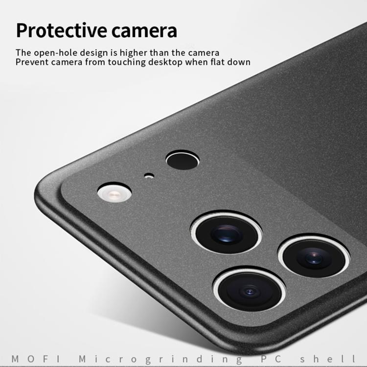 For iPhone 17 Pro MOFI Fandun Series Frosted PC Ultra-thin All-inclusive Phone Case(Black) by MOFI