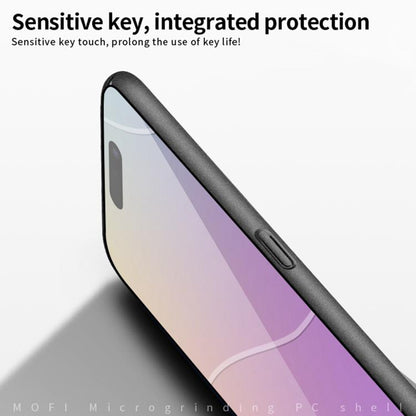 For iPhone 17 Pro MOFI Fandun Series Frosted PC Ultra-thin All-inclusive Phone Case(Gray) by MOFI