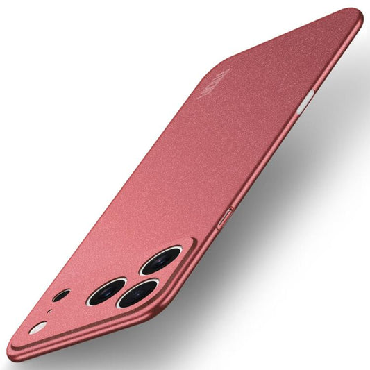 For iPhone 17 Pro Max MOFI Fandun Series Frosted PC Ultra-thin All-inclusive Phone Case(Red) by MOFI
