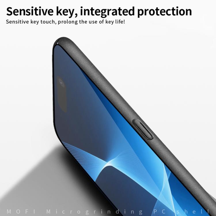For iPhone Air MOFI Fandun Series Frosted PC Ultra-thin All-inclusive Phone Case(Black) by MOFI