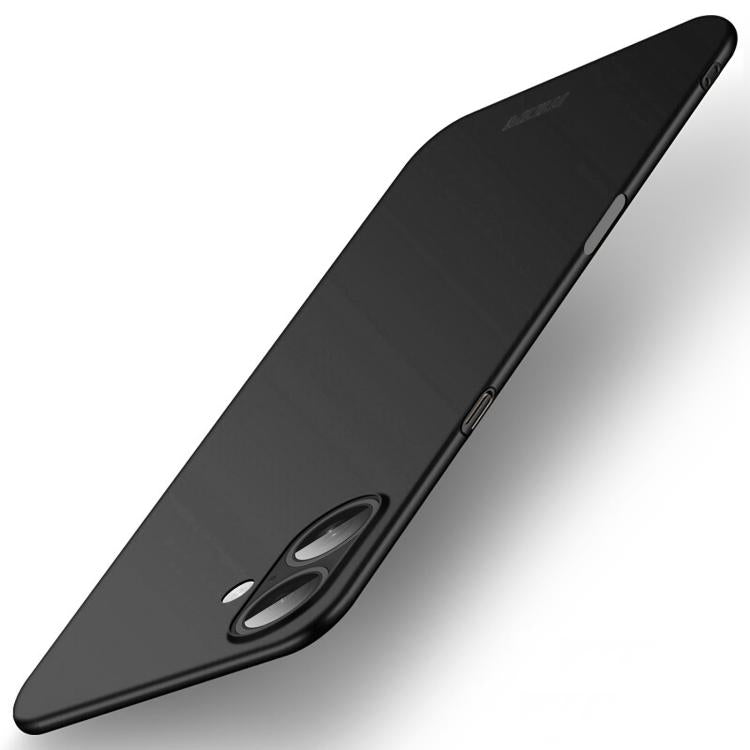 For iPhone 17 MOFI Frosted PC Ultra-thin Hard Phone Case(Black) by MOFI