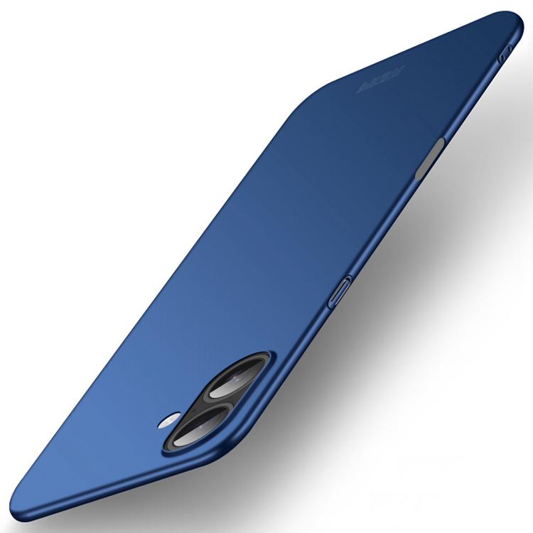 For iPhone 17 MOFI Frosted PC Ultra-thin Hard Phone Case(Blue) by MOFI