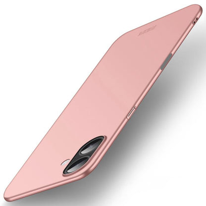 For iPhone 17 MOFI Frosted PC Ultra-thin Hard Phone Case(Rose Gold) by MOFI