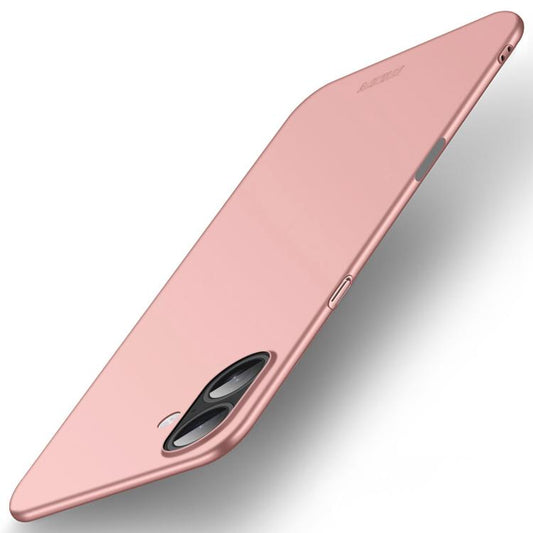 For iPhone 17 MOFI Frosted PC Ultra-thin Hard Phone Case(Rose Gold) by MOFI