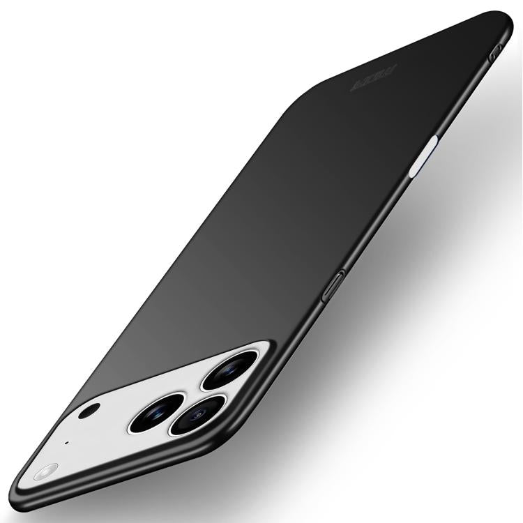 For iPhone 17 Pro MOFI Frosted PC Ultra-thin Hard Phone Case(Black) by MOFI